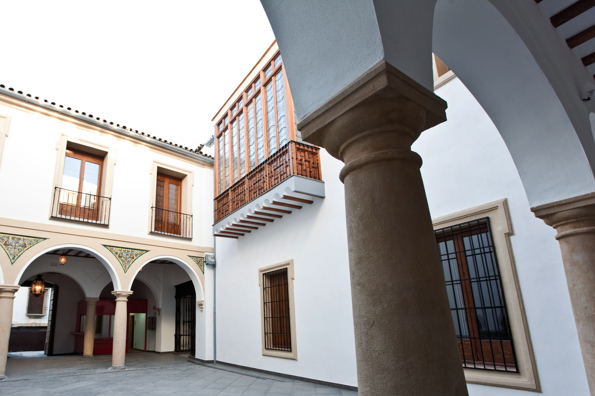Patio interior de la ESAD Córdoba